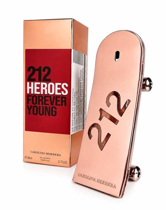 212 Heroes For Her Forever Young De Carolina Herrera 80ml - Maison Perfumeria