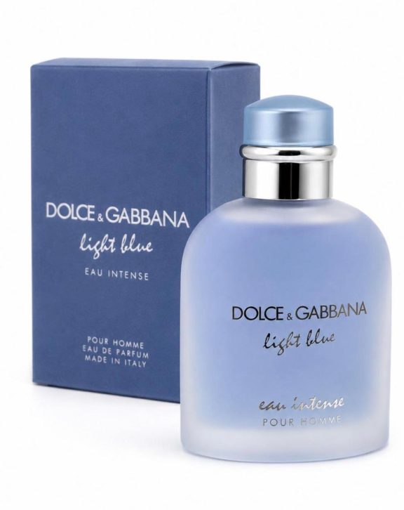 Dolce Gabbana Light Blue Eau Intense Pour Homme 100ml - Maison Perfumeria