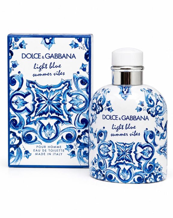 Dolce Gabbana Light Blue Pour Homme Summer Vibes 125ml - Maison Perfumeria