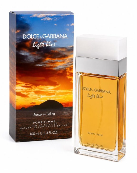 Dolce Gabbana Light Blue Sunset in Salina 100ml - Maison Perfumeria