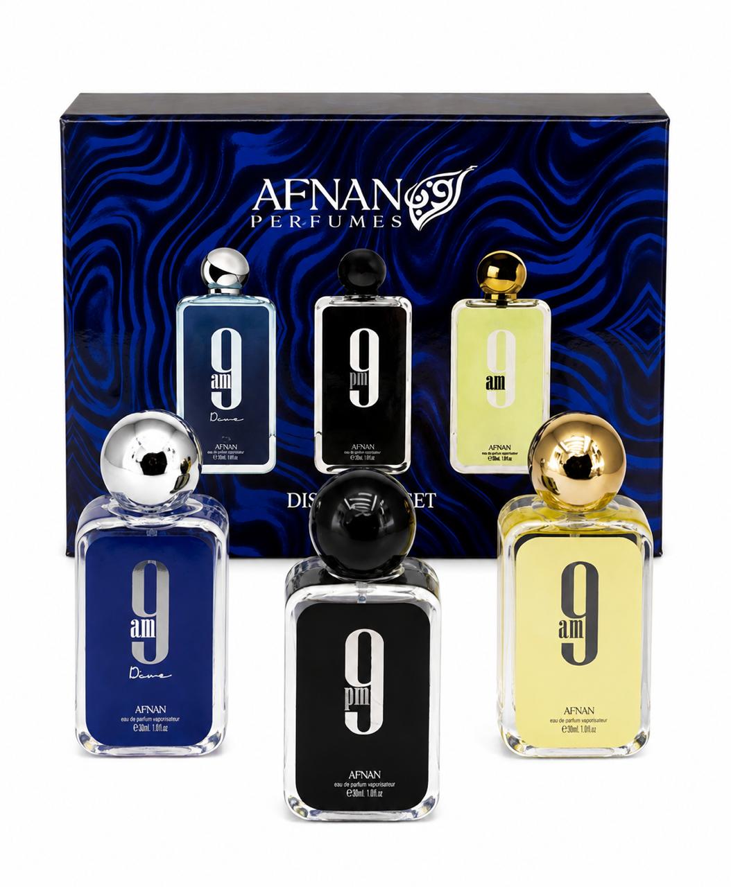 Set Afnan Mini X3 30ml - Maison Perfumeria