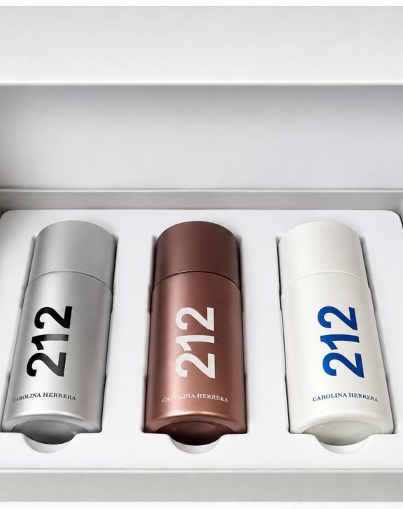 Set Mini 212 Men De Carolina Herrera X3 30ml - Maison Perfumeria