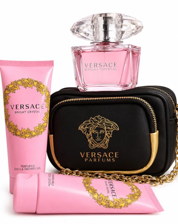 Set Versace Bright Crystal x4 - Maison Perfumeria
