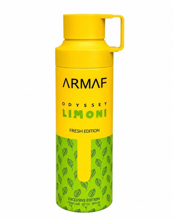 Spray Corporal Odyssey Limoni Fresh de Armaf 200ml - Maison Perfumeria