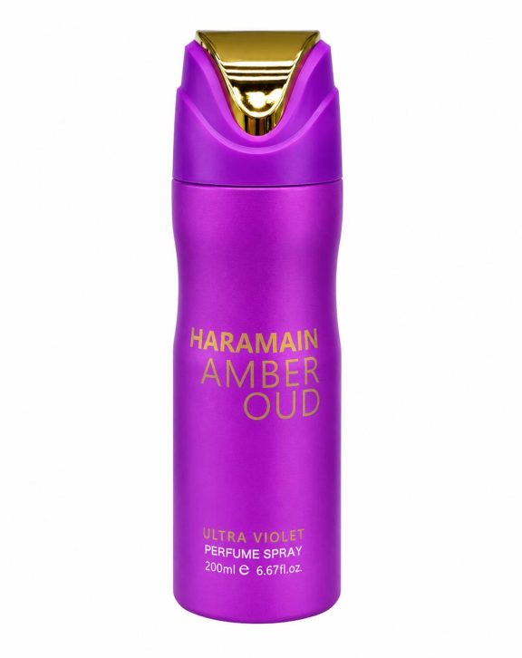 Spray Corporal Al Haramain Amber Oud Ultra Violet 200ml - Maison Perfumeria