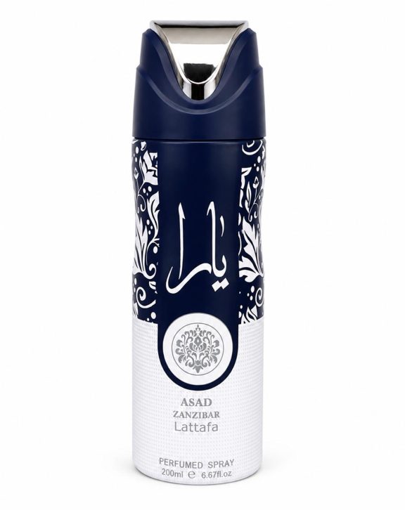 Spray Corporal Asad Zanzibar de Lattafa 200ml - Maison Perfumeria