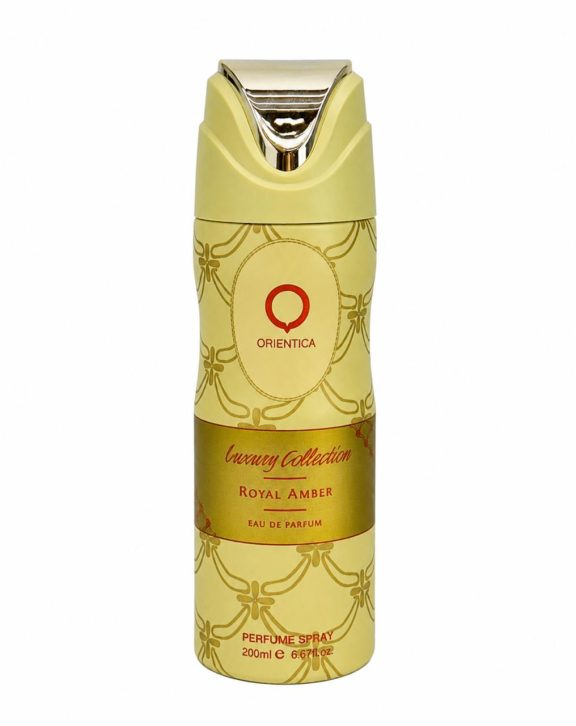 Spray Corporal Orientica Royal Amber 200ml - Maison Perfumeria